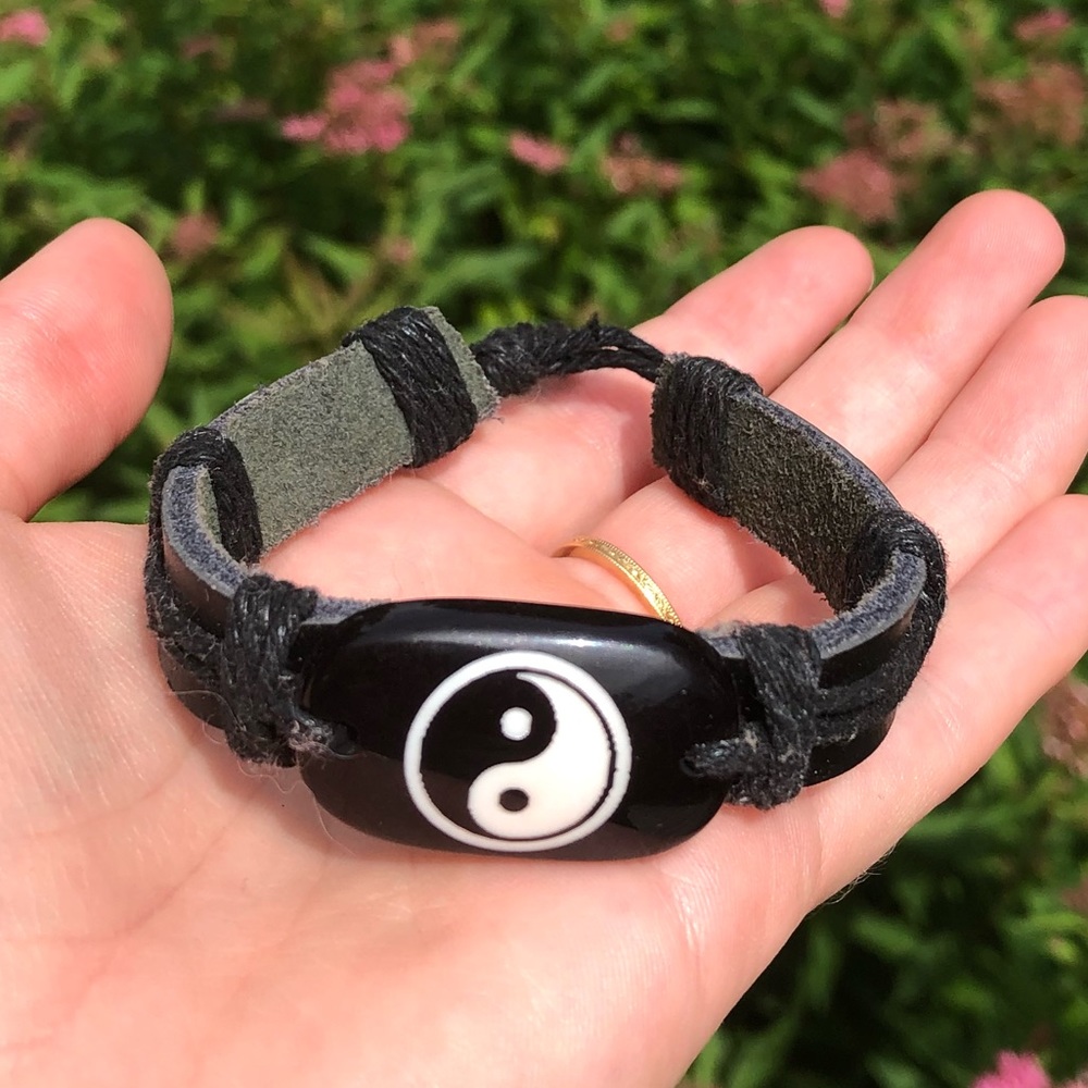 Yin yang bracelet